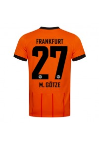 Fotbalové Dres Eintracht Frankfurt Mario Gotze #27 Třetí Oblečení 2024-25 Krátký Rukáv